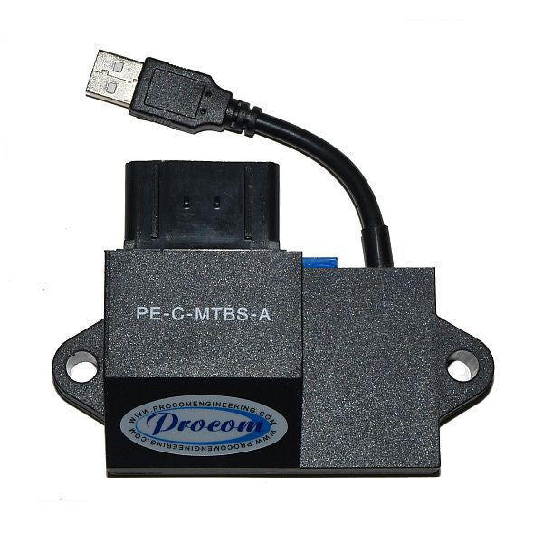 PE-C-MTBS-A Reprogrammable CDI for: Triumph Stock CDI P/N T1290041, T1292365, T1292950, T1291100, T1291150, T1292370, T1292060, T1292960, T1292375.
