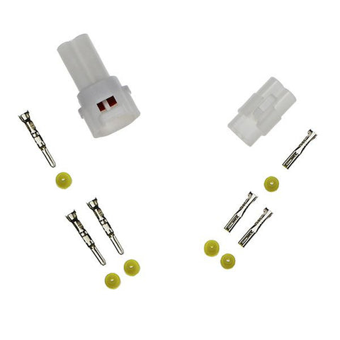 ES140 2-pin Sealed Connector Set WHITE - Type A by Electrosport