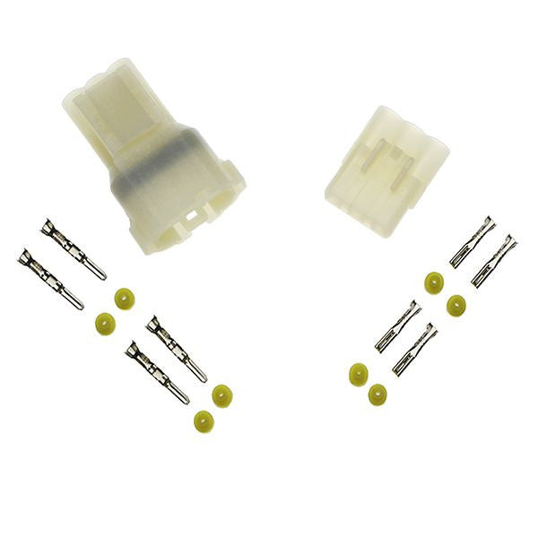 ES153 3-pin INLINE Sealed Connector Set - CLEAR