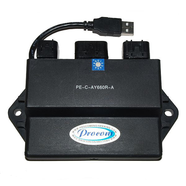 PE-C-AY660R-A Programmable CDI For: Yamaha Rhino 660 (Year 04-07) & Rhino 450 (Year 06-10)